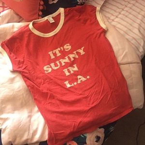 Forever 21 “It’s Sunny in L.A.” shirt